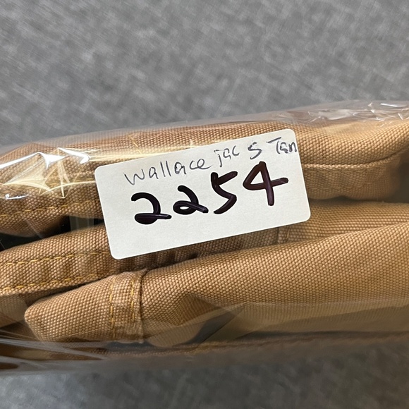 J Crew Wallace & Barnes Duck Canvas Trucker Jacket - Men's Size S - Tan - Picture 9 of 9